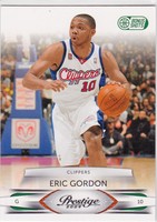 ERIC GORDON, Clippers 09-10 Prestige BONUS SHOTS GREEN #/25