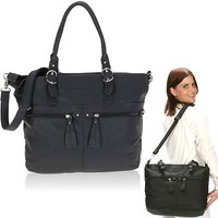 Handtasche ALESSANDRO ETERNA Shopper Schultertasche DIN A4 + Nagelset AUSWAHL