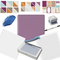 Creative Memories Scrapbook Super-Komplett-Set Album Papier Hülle Stift uvm.