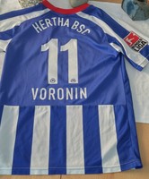 Orginal Hertha Trikot NIKE Gr. 152 / 158 VORONIN mit Bundesliga Patch