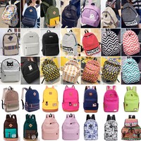 Damen Mädchen Backpack Schultasche Rucksack Reisetasche Freizeitrucksack Daypack