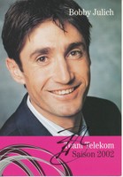 Bobby Julich   Radsport  Team Telekom Karte signiert - 260405 -GE