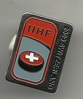 Eishockey Pin IIHF A - WM 2009  Schweiz  DEL NHL 3
