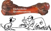 5 Schinkenknochen vom Schwein wie Pferdebein , Jumboknochen,Rinderkopfhaut