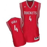 NBA Basketball Trikot/Jersey Revolution30 HOUSTON ROCKETS Luis Scola #4 rot