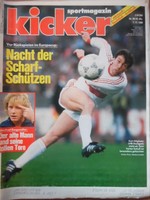 KICKER 90 - 7.11. 1988 Allgöwer KSC-Lautern 4:1 St.Pauli-Bayern 0:0 VfB-HSV 4:2