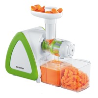 Severin ES 3567, Slow Juicer, weiß/grün