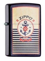 ZIPPO Benzin Feuerzeug Zippo Anker Navy Blau 60000960 NEU