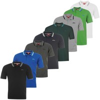 Slazenger Polohemd Tipped Polo Shirt Poloshirt Hemd S M L XL 2XL 3XL 4XL neu