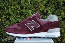 NEW BALANCE 1400 HERITAGE SZ 9.5 BURGUNDY SILVER M1400CBB