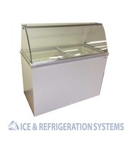 Fricon 8 Flavor Ice Cream / Gelato Dipping Cabinet Commercial Freezer Ddc52