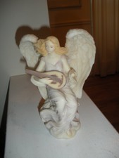 Seraphim Classics Figurine Lydia The Winged Poet Cream 7" Angel Tall China