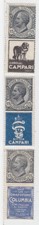ITALY ADVERTISEMENT 1924 - 1925 ISSUE 3X15 C.  SCOTT 96b+c+d=MICHEL 130/R1-R3