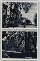 51144621 - Tautenhain b Hermsdorf, Thuer Gaststaette Soergel mit Tankstelle, Im 