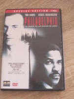 DVD 2 Disc SPECIAL EDITION " PHILADELPHIA " mit Tom Hanks und Denzel Washington