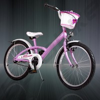 20" Kinderfahrrad Mädchen fahrraf Violett Kinder Rad Fahrrad