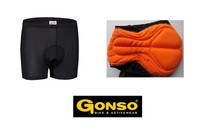 GONSO Herren Rad-U-Pants " Einknöpfbar " Funktions Unterhose m Polster NEU 12001