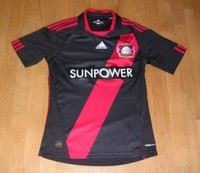 Trikot Bayer Leverkusen Werkself adidas Gr. S. Sunpower Saison 2011/2012