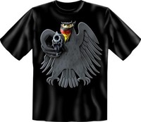 T-Shirt Fun-Shirt German Eagle Deutschland Adler S - XXXL