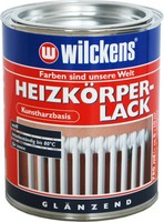 Wilckens Heizkörperlack glänzend 2,5L, 750ml oder 375ml weiß Lack Heizung Innen