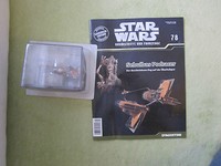 STAR WARS "DE AGOSTINI"-RAUMSCHIFF MIT HEFT NR.-78-ORIGINALVERPACKT