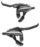 Shimano Schalthebel / Bremshebel ST-EF65  Set 3x7-fach rechts u. links inkl. Zug