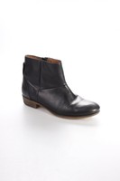 HUB Reißverschluss-Stiefeletten schwarz schlichter Stil Damen Gr. DE 38 Booties
