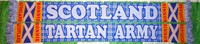 Schottland Schal "TARTAN ARMY" Old Firm SCO Tartan Army Caledonia
