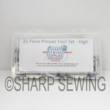 25 PRESSER FOOT SET - HIGH SHANK - JUKI TL98 Q QE JUKI INDUSTRIAL SEWING MACHINE