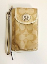 coach wristlets wall