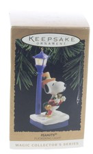 1994 Hallmark Handcrafted Peanuts Flickering Lights Magic Collector's Series