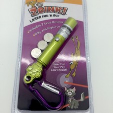 Sergeant's Zoink! Laser light fun'n run laser pointer cat dog pet toy Zoink New!