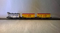 Trix Güterwagen 3 Stück "Maggi" & "Bay. Milchversorgung" Spur N