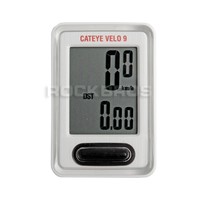 CATEYE Rennrad MTB Velo 9 Draht Digital Computer Geschwindigkeitsmesser Weiß