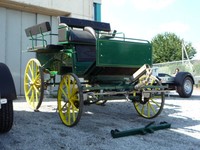 Kutsche/ Vagonette mit 6 gepolsterten Sitzplätzen Vis-á-Vis