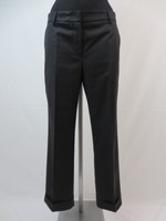 Gunex by Brunello Cucinelli Hose Klassisch Schwarz Gr.38 Reine Wolle TOP 275GE