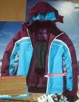 DAMEN SKIJACKE*Snowboardjacke*Gr.40*brombeer/blau*NEU