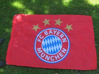 FC BAYERN MÜNCHEN FAHNE HISSFAHNE 150x100CM