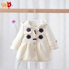 AD Elegant Toddler Baby's Coat Quality Cotton Girls Outwear Thermal Fleece 574
