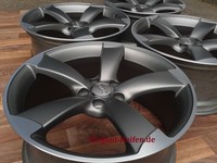 4 Original Audi 20Zoll A6 4G und S6 " ROTOR Felgen TITAN Glanzgedreht " TOP 