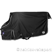 NEU Heinick Regendecke ~ Schwarz ~ Fleece Innenfutter Outdoor Weide Decke 125 cm