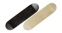 Ridge 32" x 8" Skateboard Konkave Street Skate Deck in Schwarz oder Natural