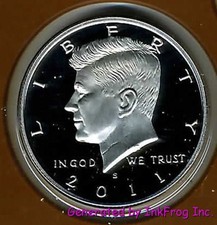 2011 S Clad Kennedy Half Dollar Deep Cameo Gem Proof