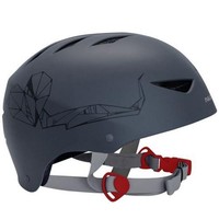 SKATER Helm anthrazit BMX- und Skaterhelm Freestyle Fahrradhelm Gr 48 - 61 cm