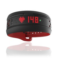 Medisana Mio Fuse Pulsarmband und Activity Tracker  (red) Gr. M
