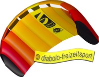 Symphony Beach III 1.8 Mango Lenkmatte Invento HQ Lenkdrachen Kite Drachen