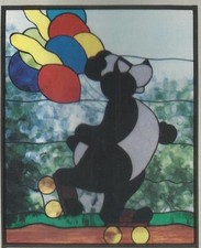 Roller Balloons Bear Stained Glass Supplies New Pattern Cke Publications