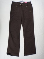 00618 Damen Hose Stoff QS by S.Oliver Mona W34 in cm L36 braun 0189