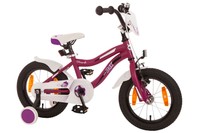 BACHTENKIRCH 14" KINDERFAHRRAD KIDS-MTB „DANA“ LILA-WEISS 541-LD-09