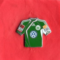 Pin TRIKOT  VFL WOLFSBURG   GRÜN   2009-10   B-LIGA-PATCH  B-LIGASTIFTUNGPATCH 